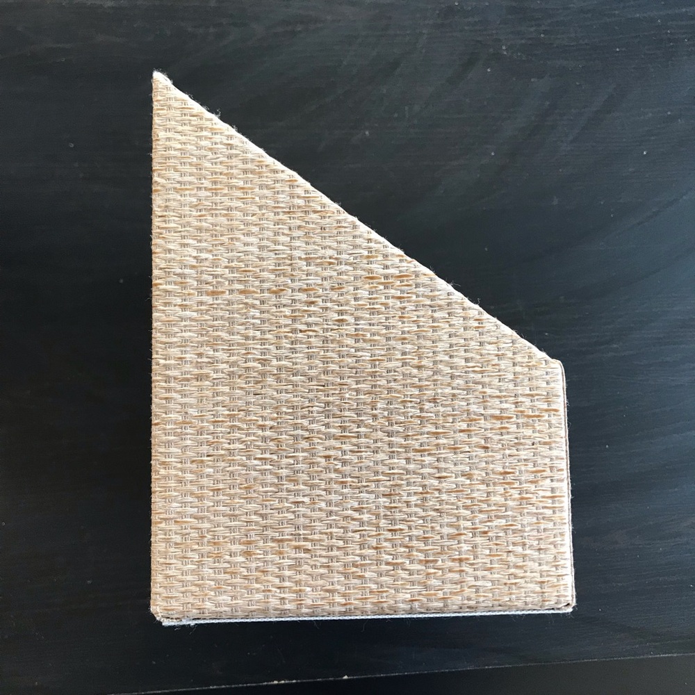 Threshold Woven Magazine File Holder and Desk Organizer